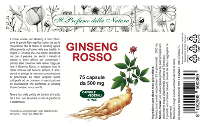 GINSENG ROSSO