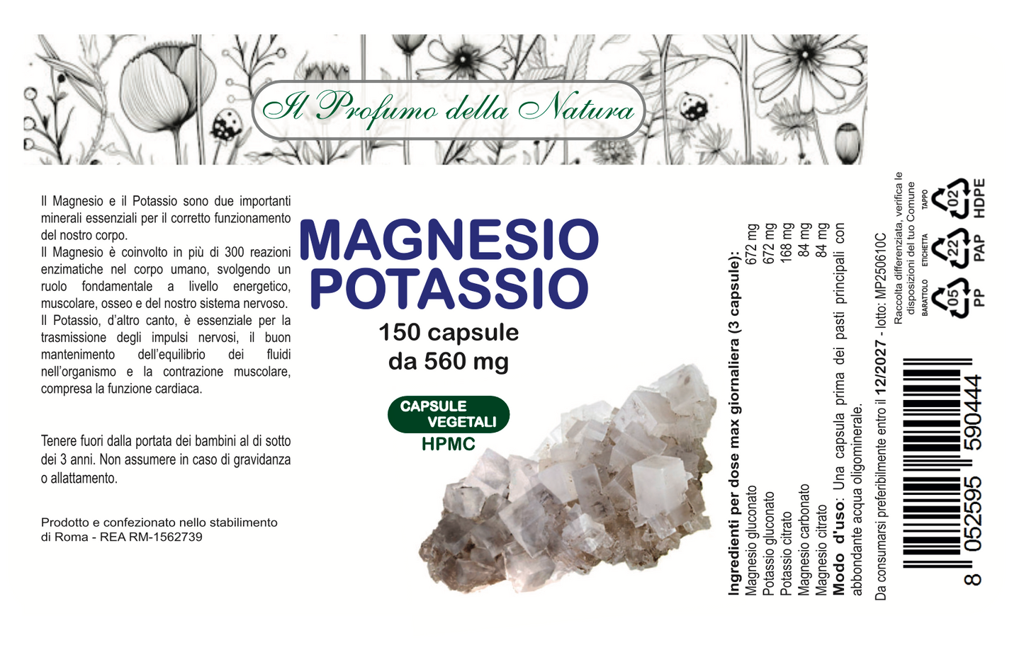 MAGNESIO POTASSIO