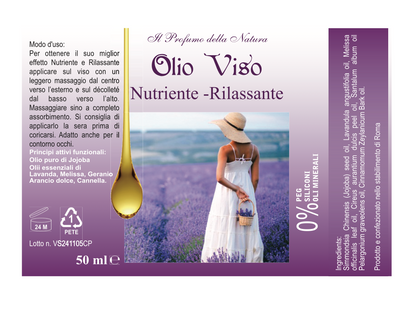 Olio Viso Nutriente-Rilassante